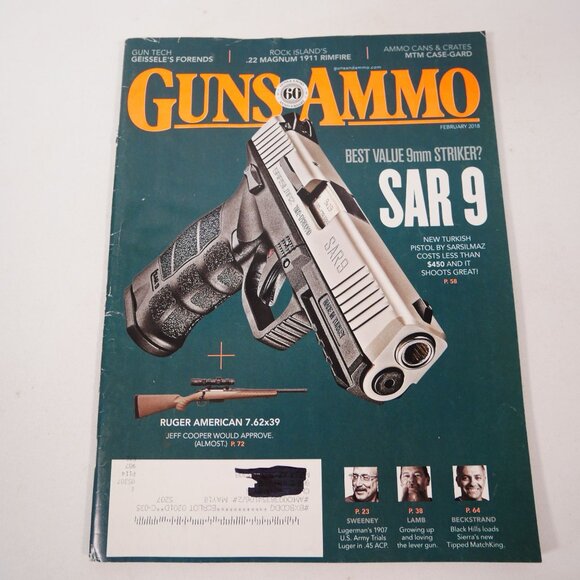 Lot Of 8 Guns & Ammo Magazines 2018 Issues Featuring Firearms & Accessories - Picture 2 of 16